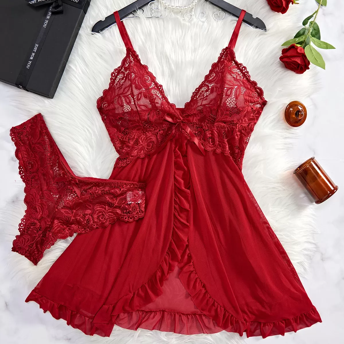 Adult Sex Toys Scarlet Seduction Lace Lingerie